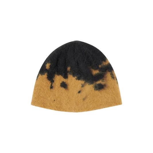 Mohair Splatter Beanie - Safron Splatter