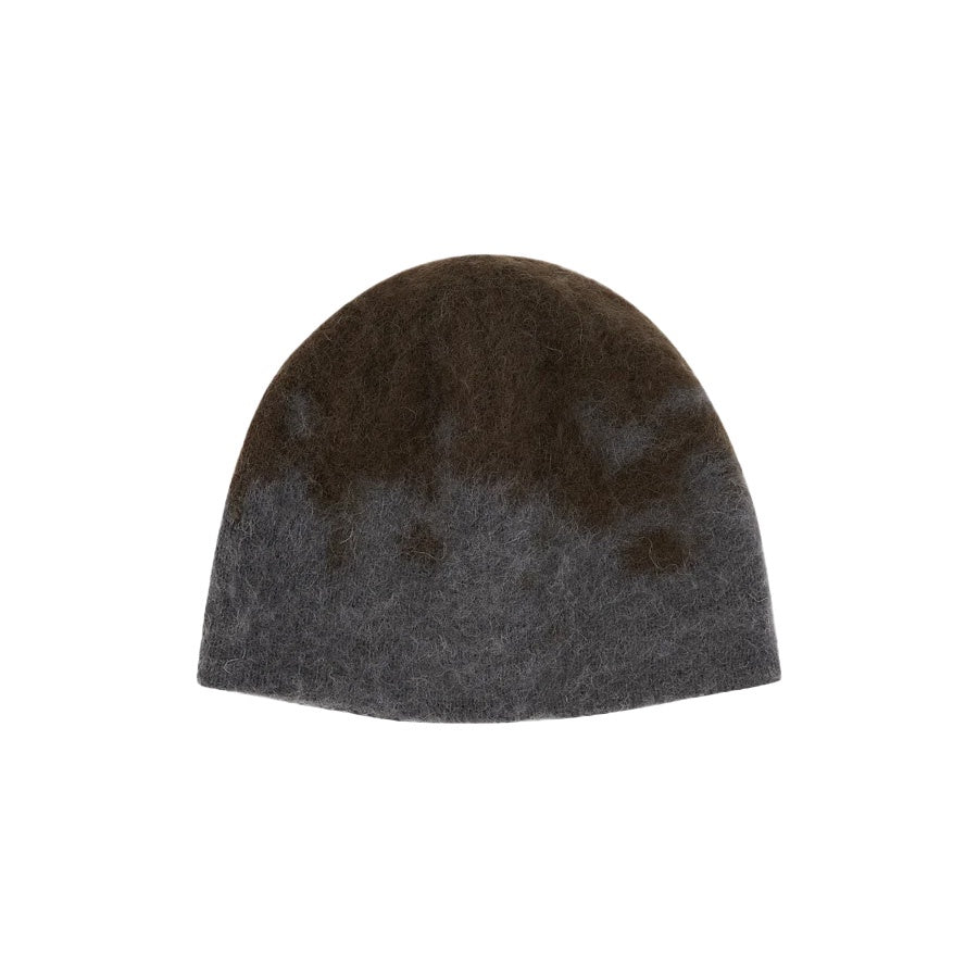 Mohair Splatter Beanie - Slate Splatter