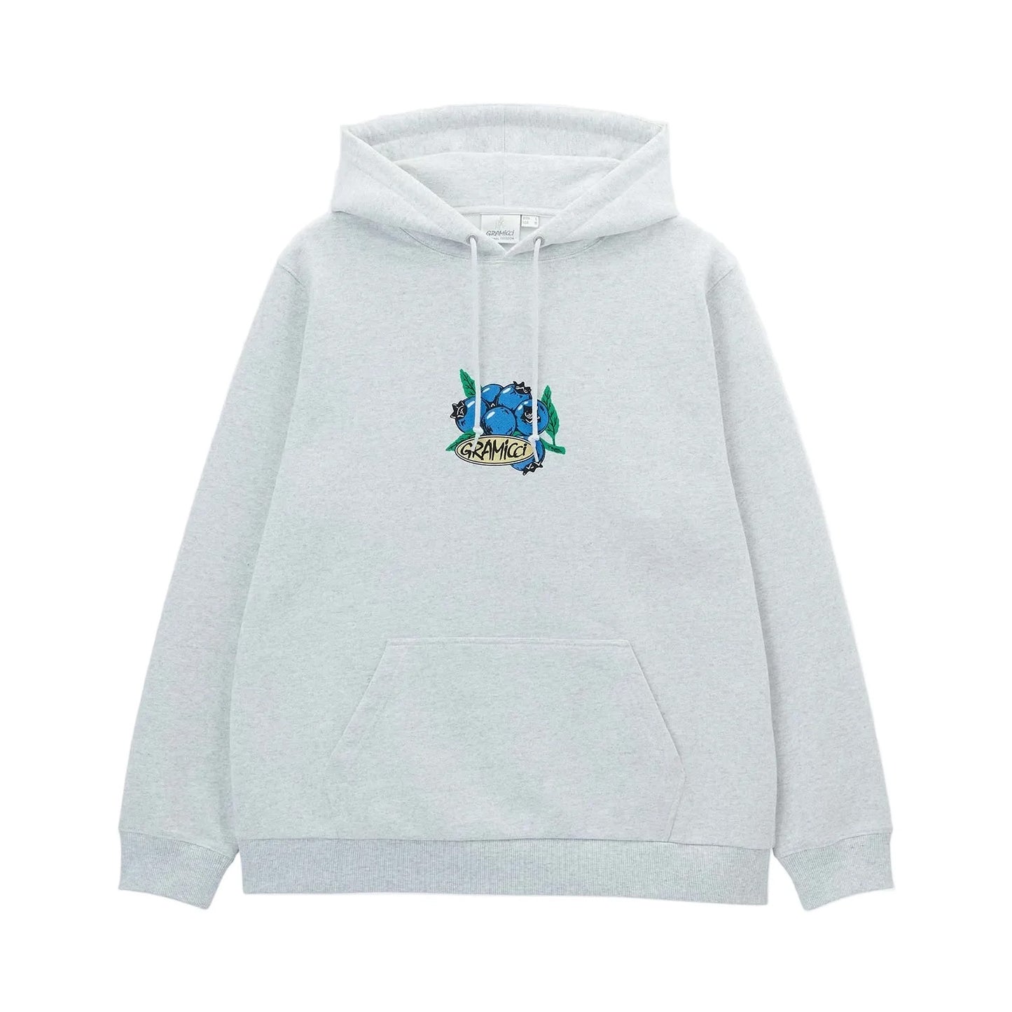 Blueberry Hooded Sweatshirt - Heather Ash