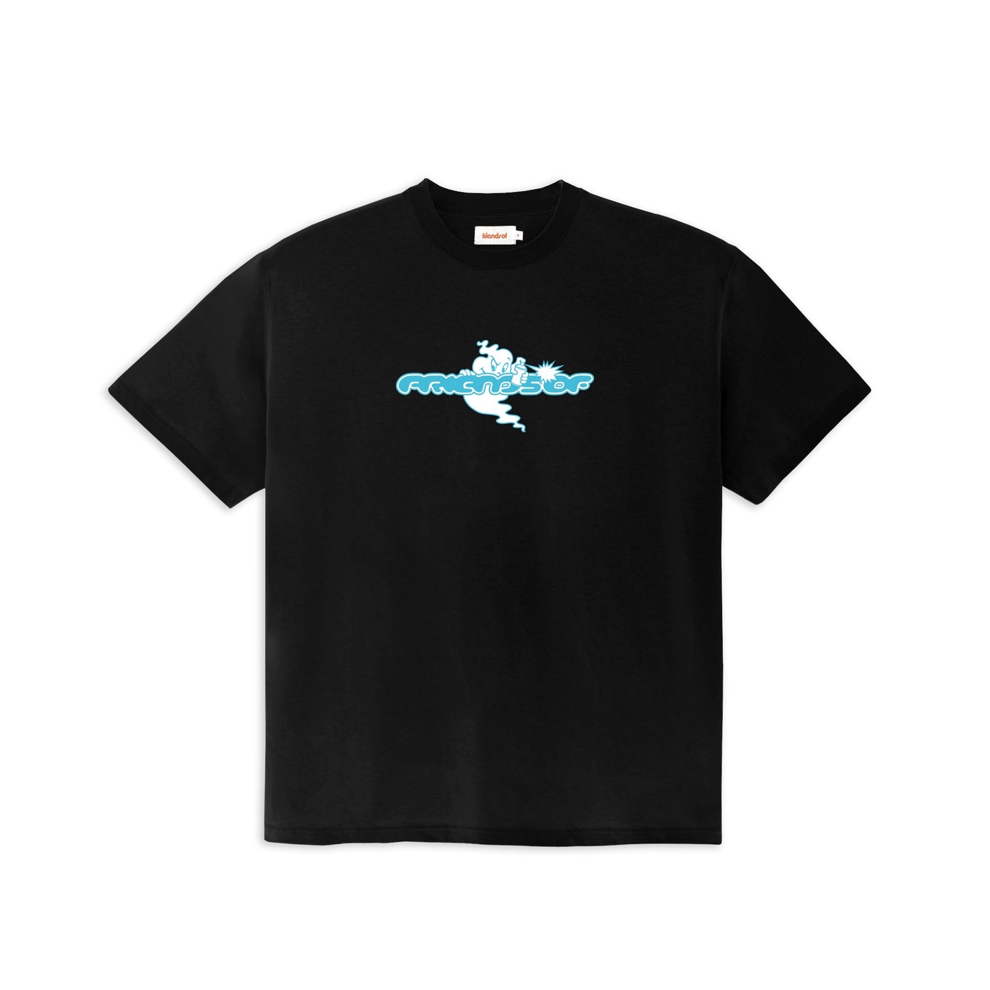 Friends Of 'Ghost' T-Shirt - Black/Blue