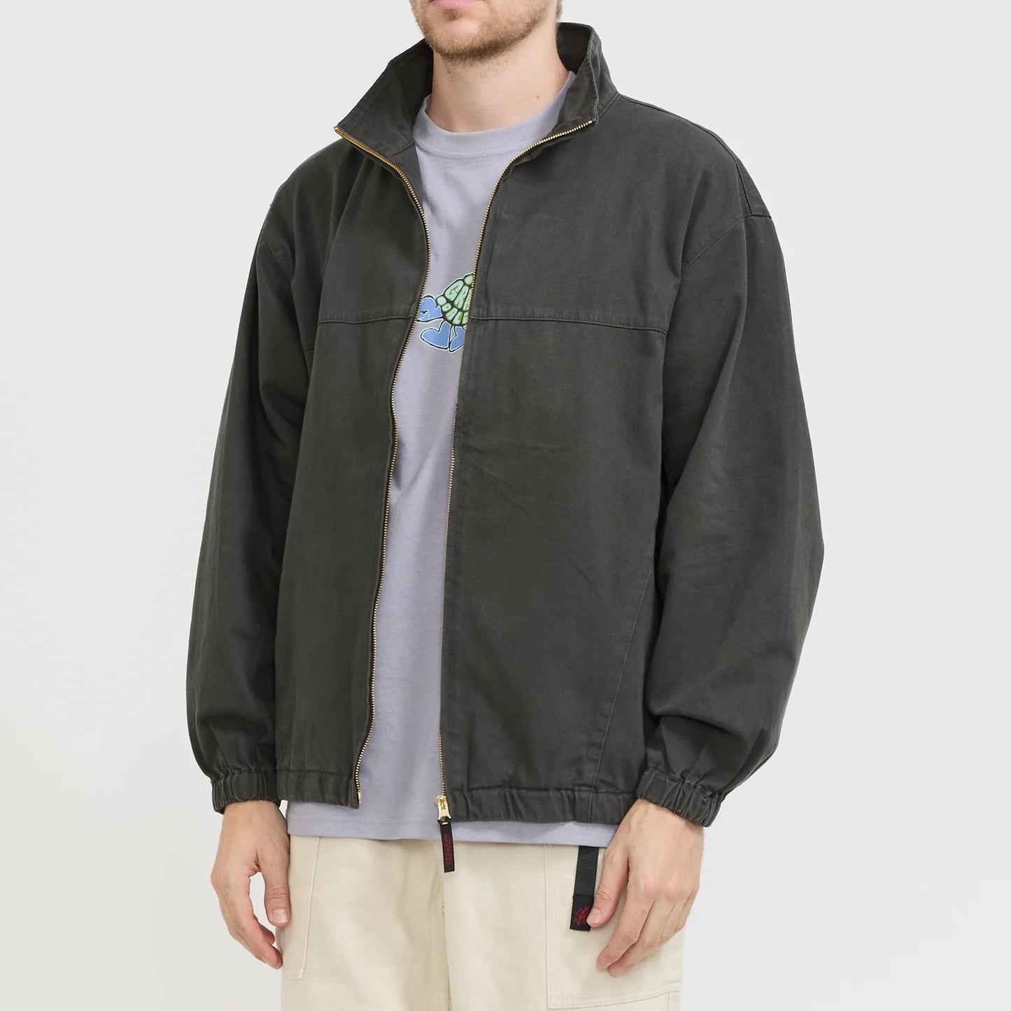 Twill-Around Jacket - Smokey Grey
