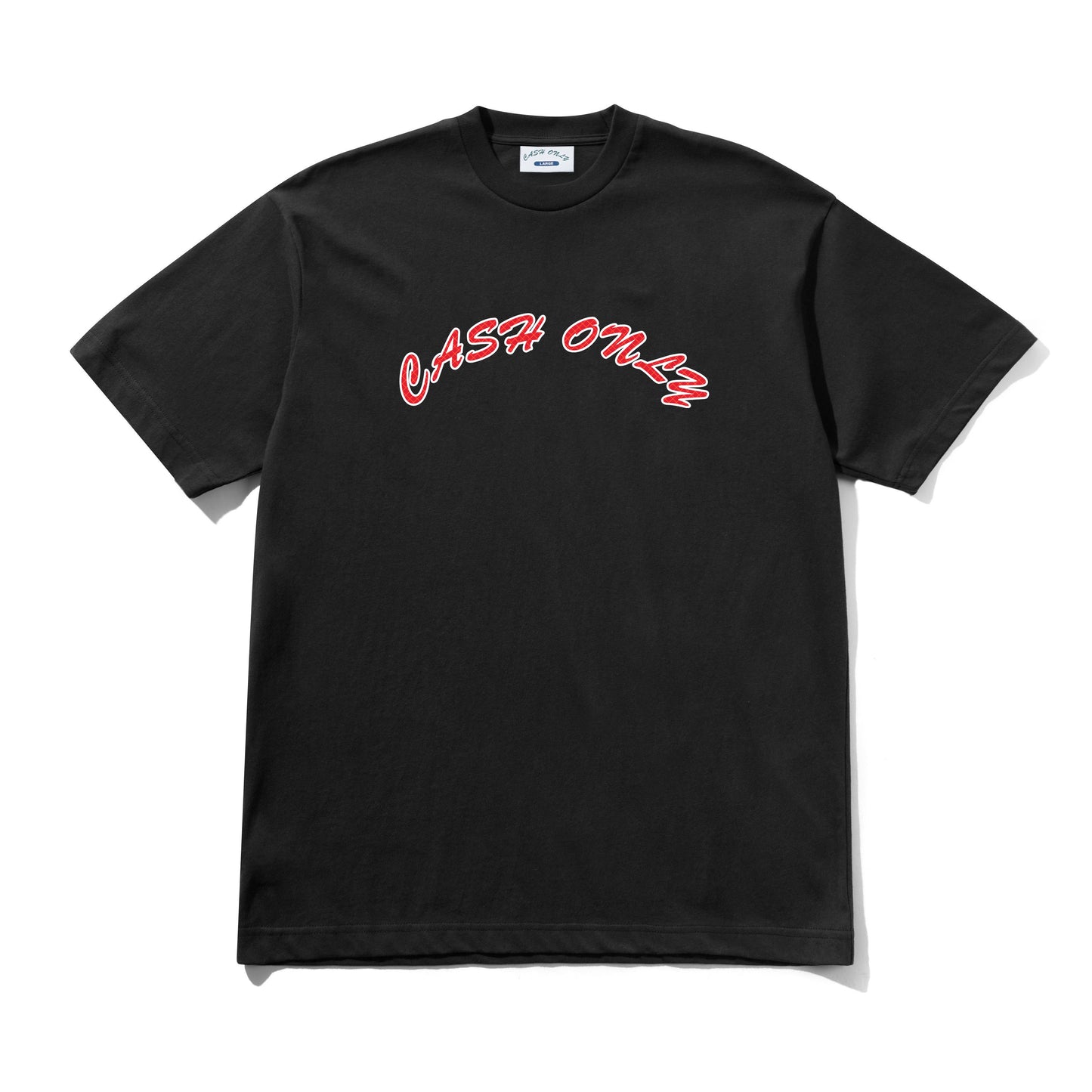 Grid Logo Tee - Black
