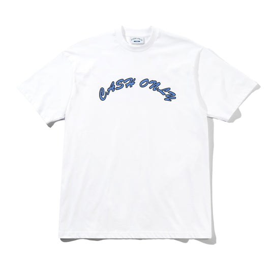 Grid Logo Tee - White