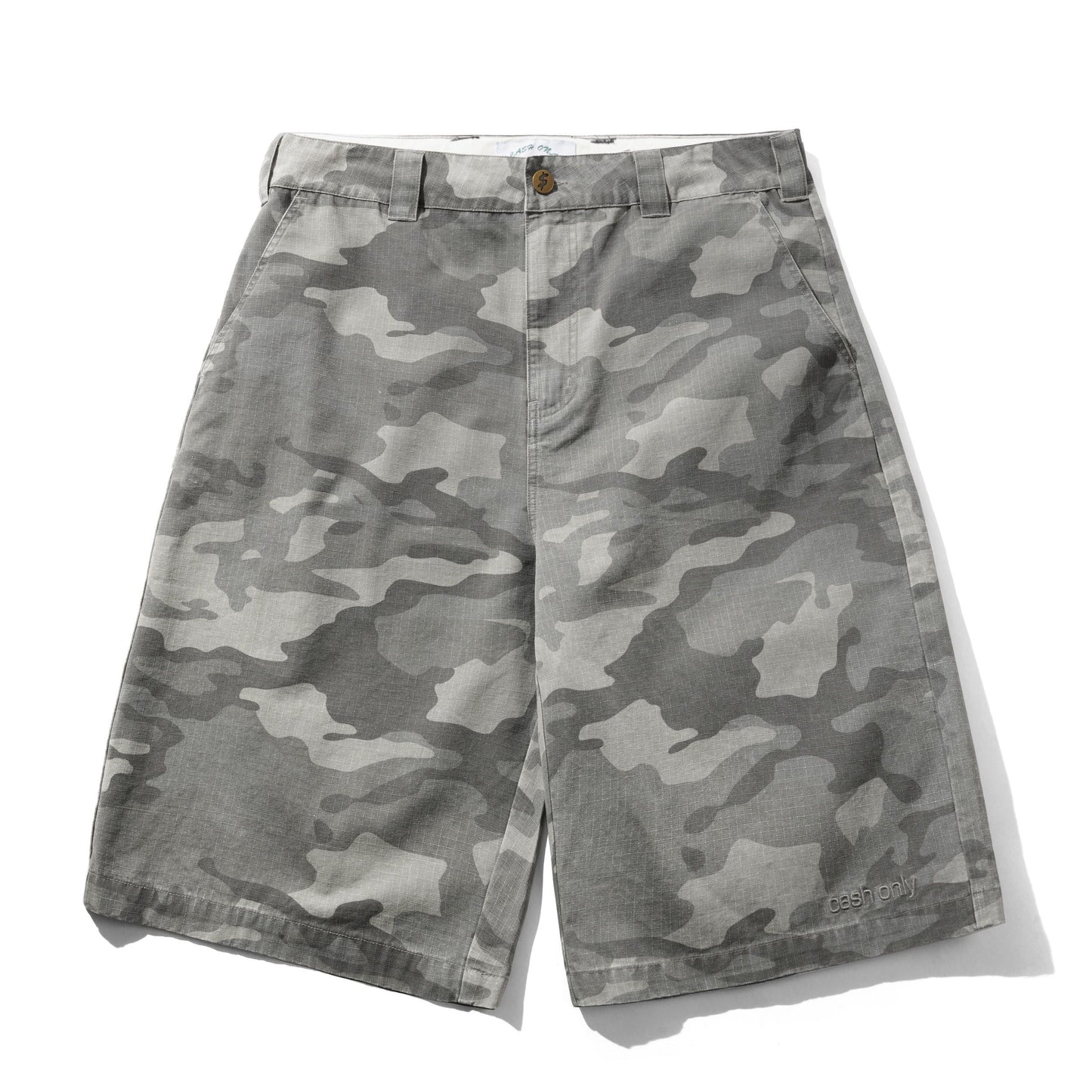 Halfway Shorts - Grey Camo Ripstop