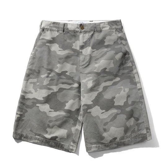 Halfway Shorts - Grey Camo Ripstop