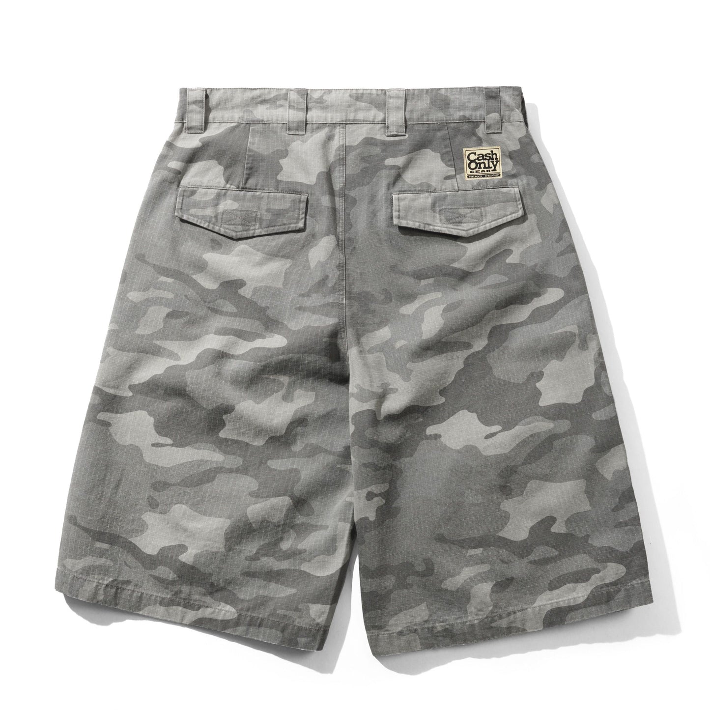 Halfway Shorts - Grey Camo Ripstop