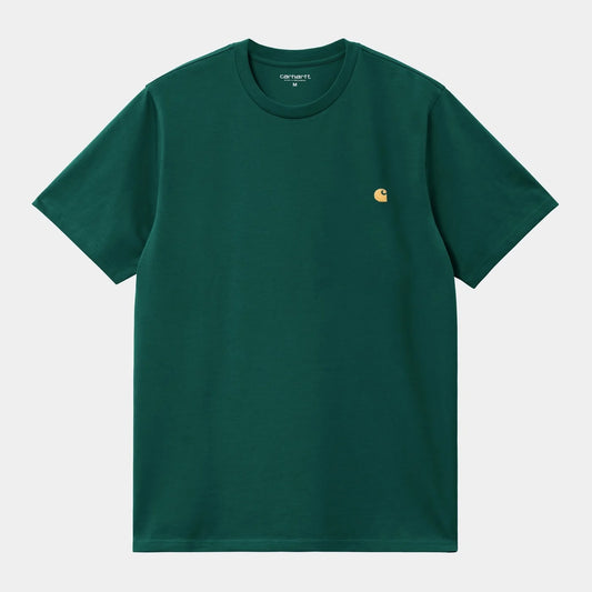 S/S Chase T-Shirt - Chervil / Gold