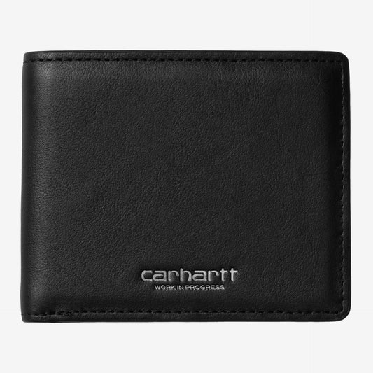 Vegas Billfold Wallet - Black/Silver