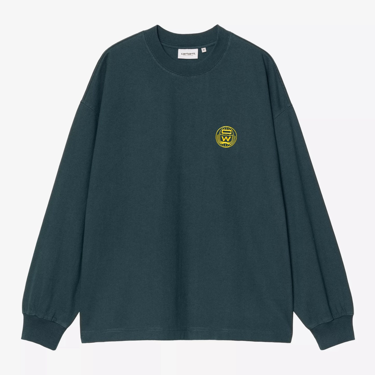 L/S World Class T-Shirt - Deep Lagoon/Heavy Stone Wash