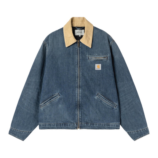 OG Detroit Jacket - Blue/Dusty Brown