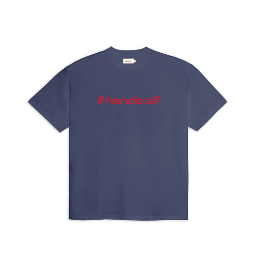 Friends Of 'Icon' T-Shirt - Navy/Red