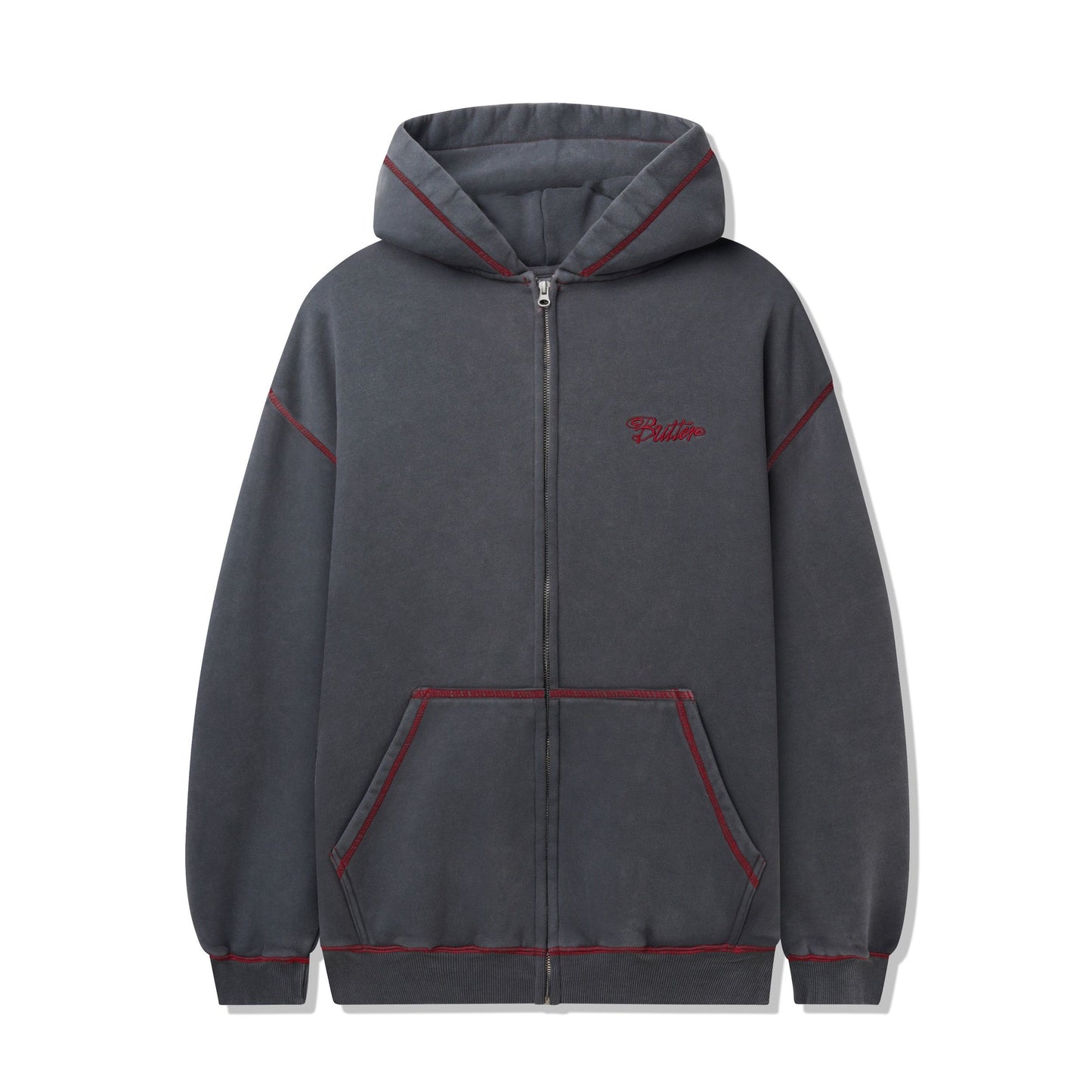 Jive Zip-Thru Hood - Washed Black