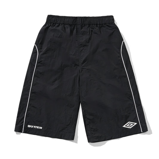 Long Tracksuit Shorts - Black