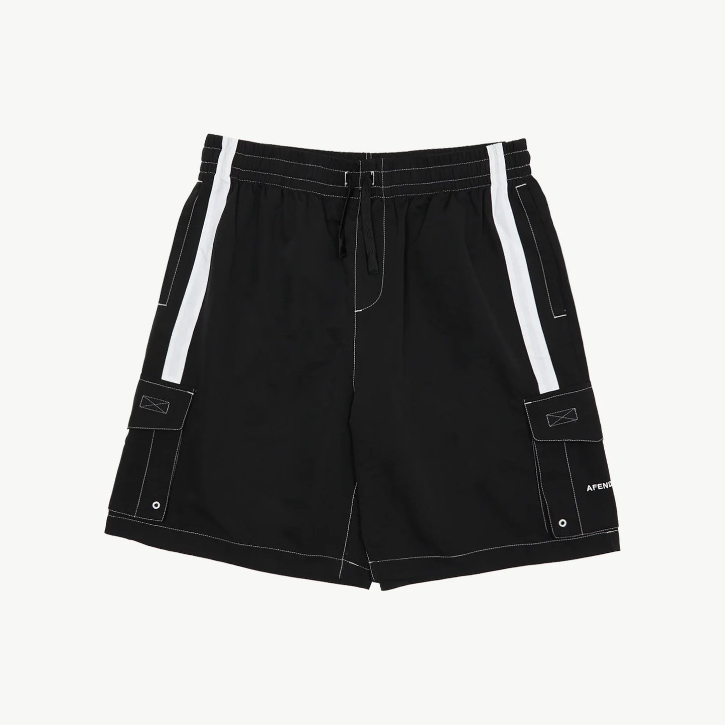 House Related Cargo Swim Short 20" - Black