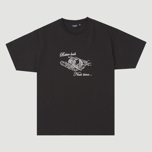 Bad Luck Heavy Box Fit Tee - Black