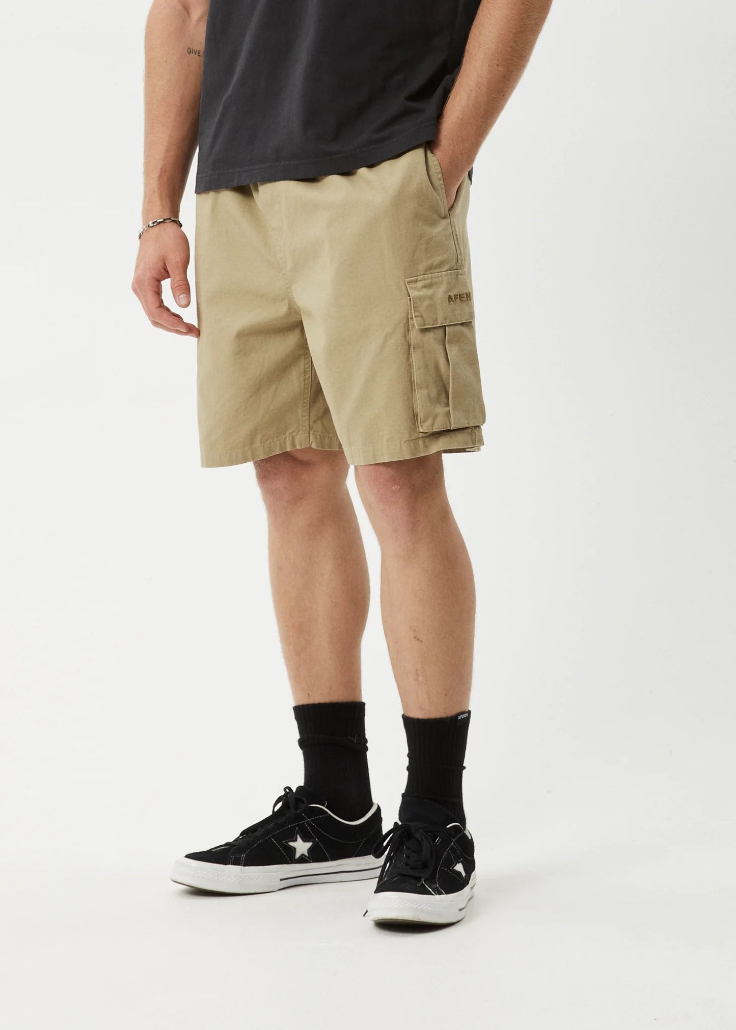 Ripped Out 98 Organic Oversized Cargo Short 22 Inch - Boa