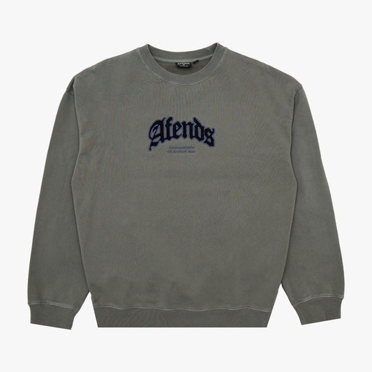 Home Recycled Crew Neck - Washed Sycamore
