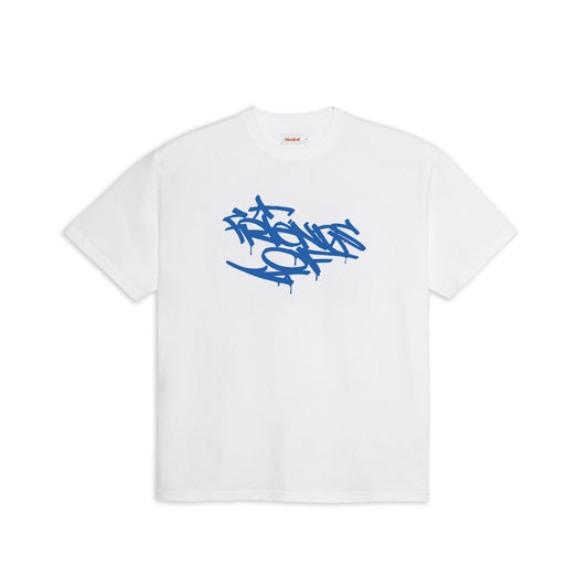 Friends Of 'Marker' T-Shirt - White/Blue