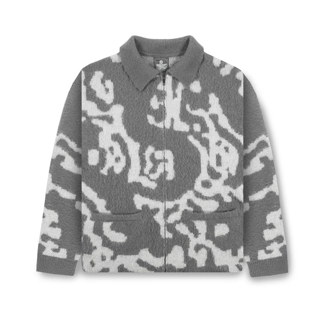 Seeker Mohair Cardigan - Grey