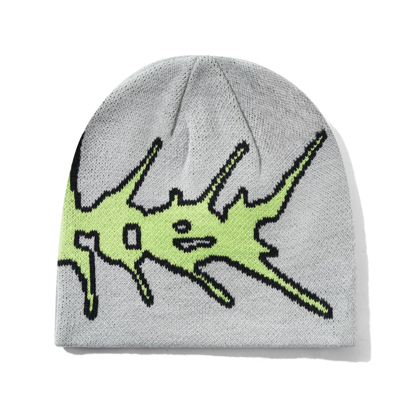 Nail Skully Beanie - Grey