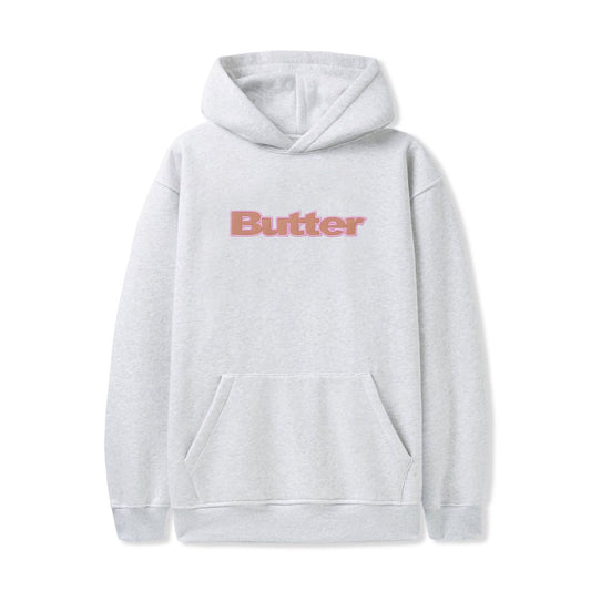 Nylon Logo Applique Hood - Ash