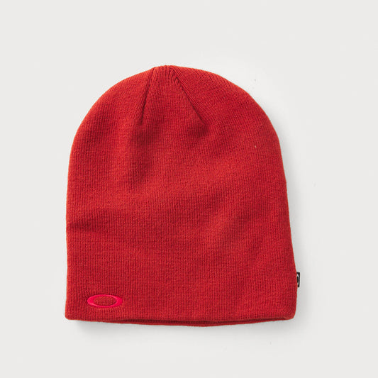 Fine  Knit Hat - Flame Red