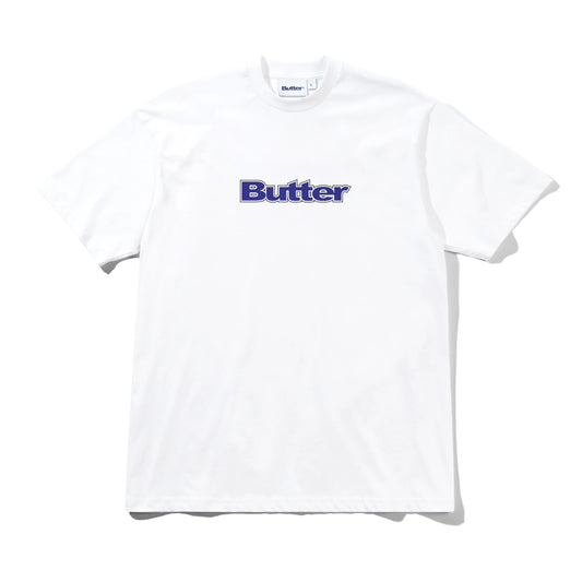 Outline Logo Tee - White