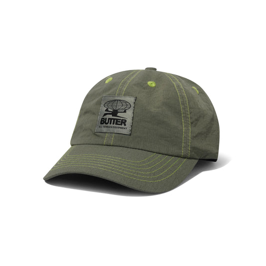Overdyed Terrain 6 Panel Cap - Black