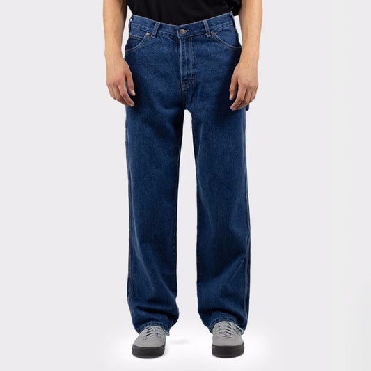 Relaxed Fit Carpenter Jean - Stone Washed Indigo