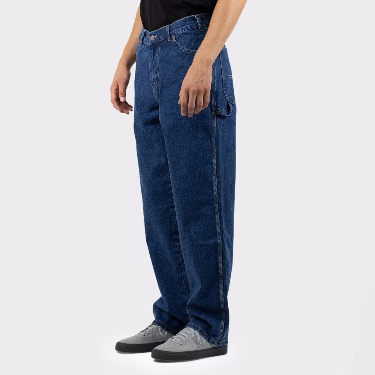 Relaxed Fit Carpenter Jean - Stone Washed Indigo