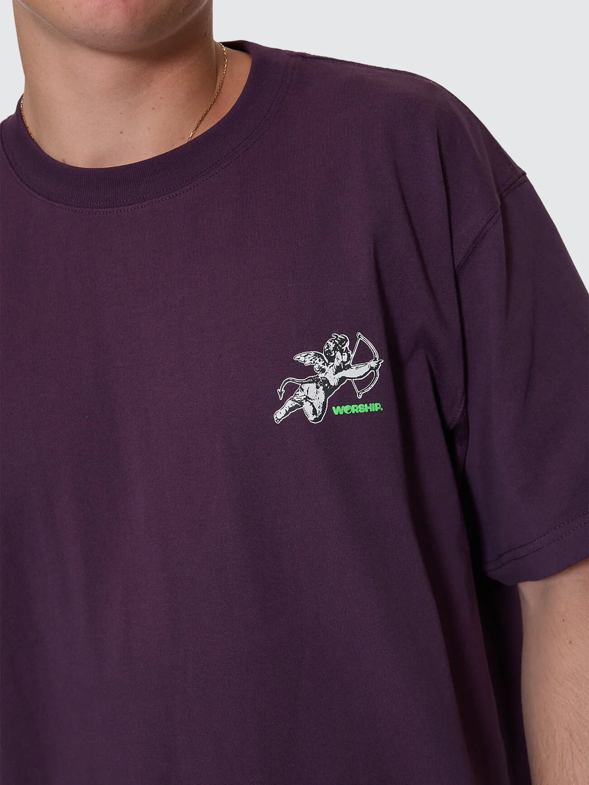 Cherub Tee - Blackberry