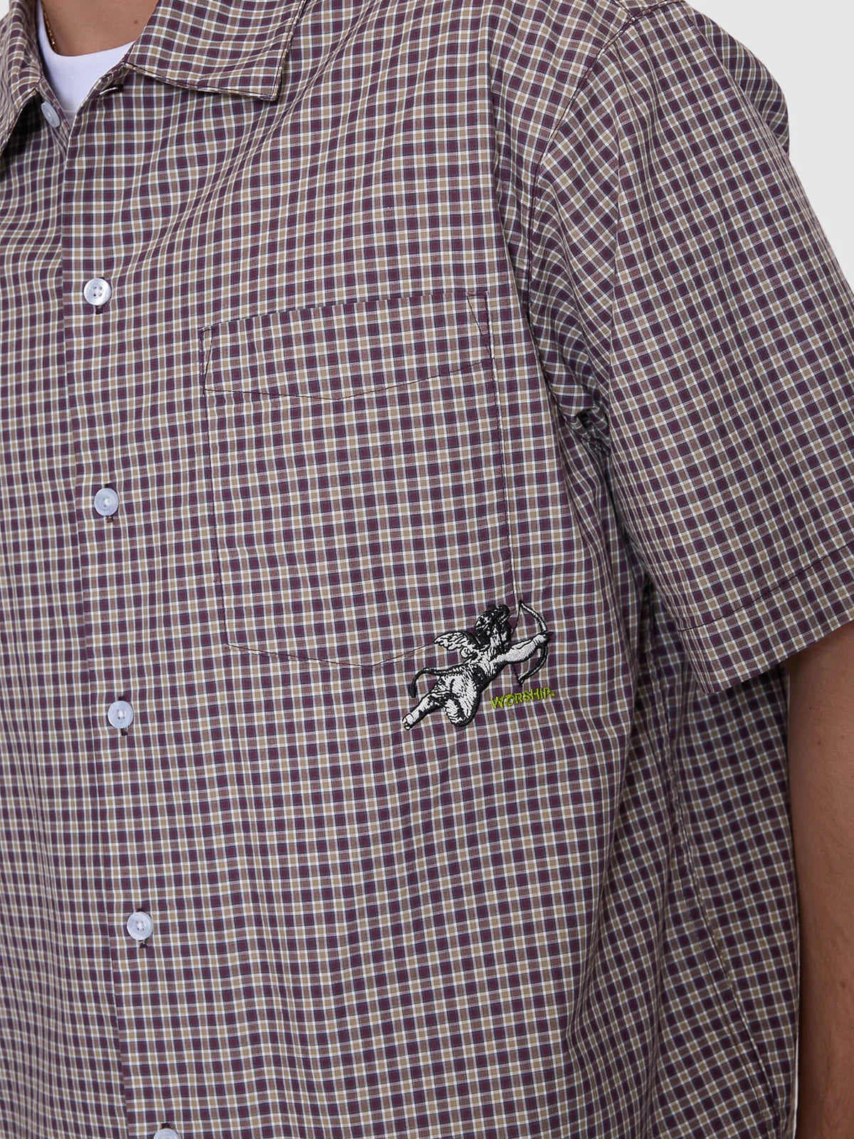 Cherub Short Sleeve Shirt - Blackberry