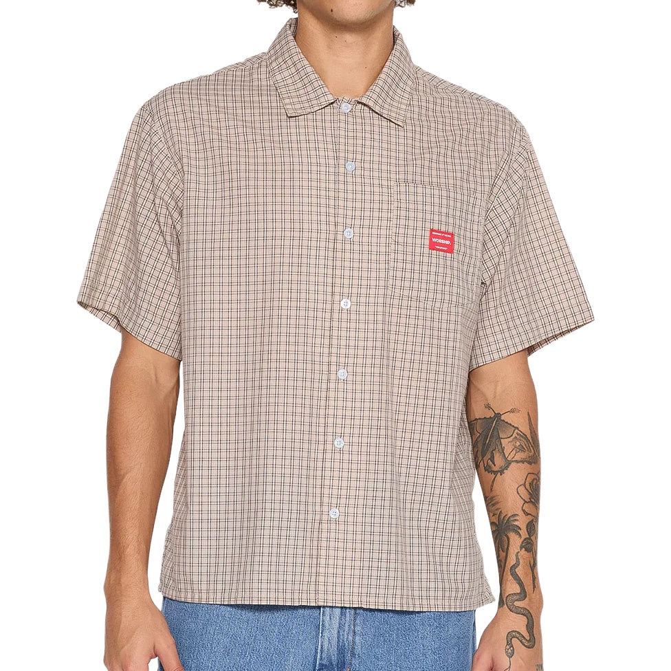 Work Short Sleeve Shirt - Tan