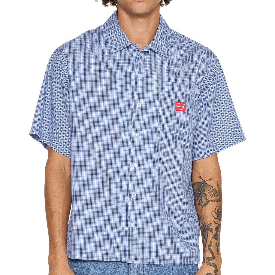 Work Short Sleeve Shirt - Blue
