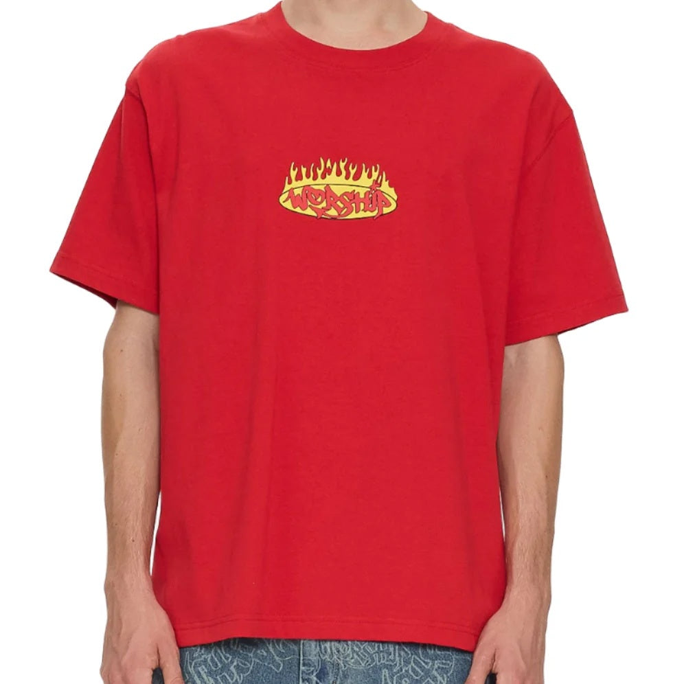 Hot Gossip Tee - Lucky Red