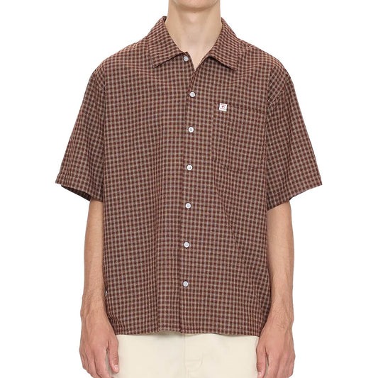 Cherub Short Sleeve Shirt - Brown