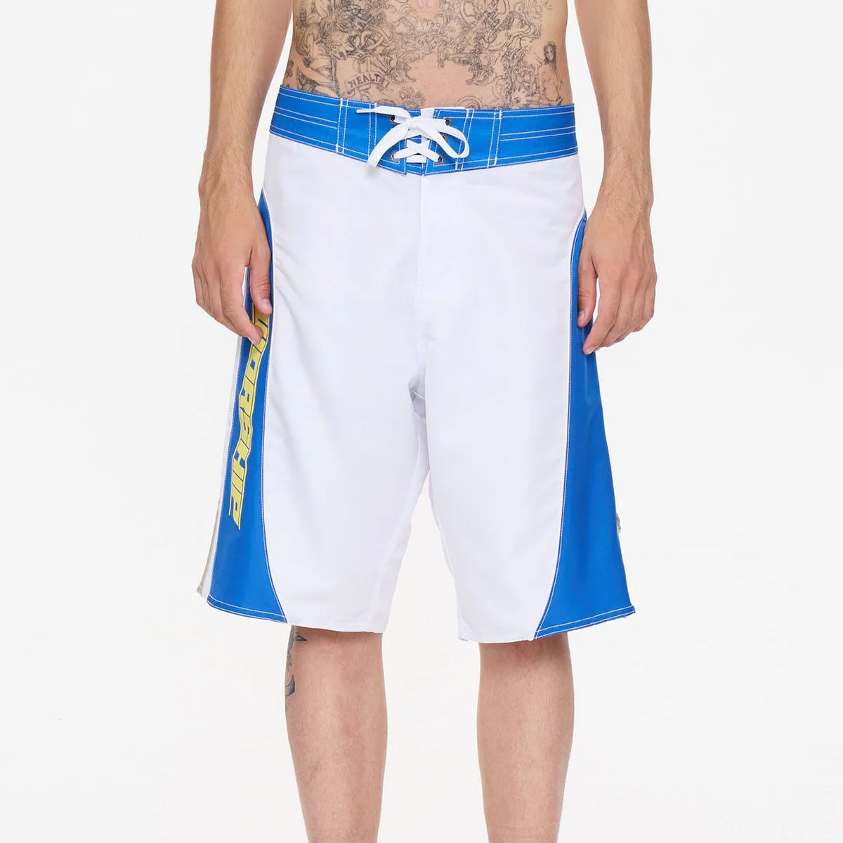 Crusty Long Boardshort - White