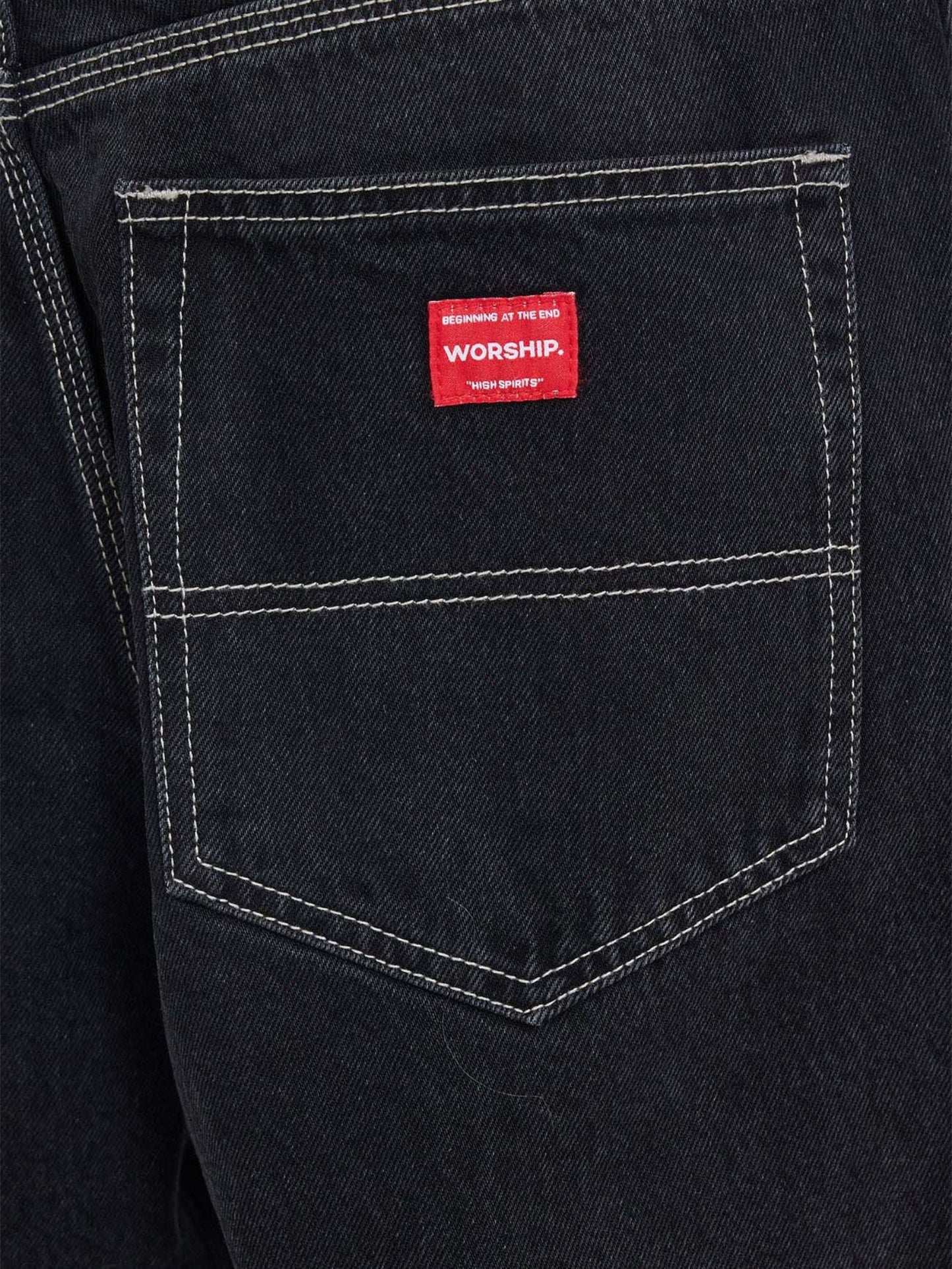 Big Dawg Jean Short - Washed Black