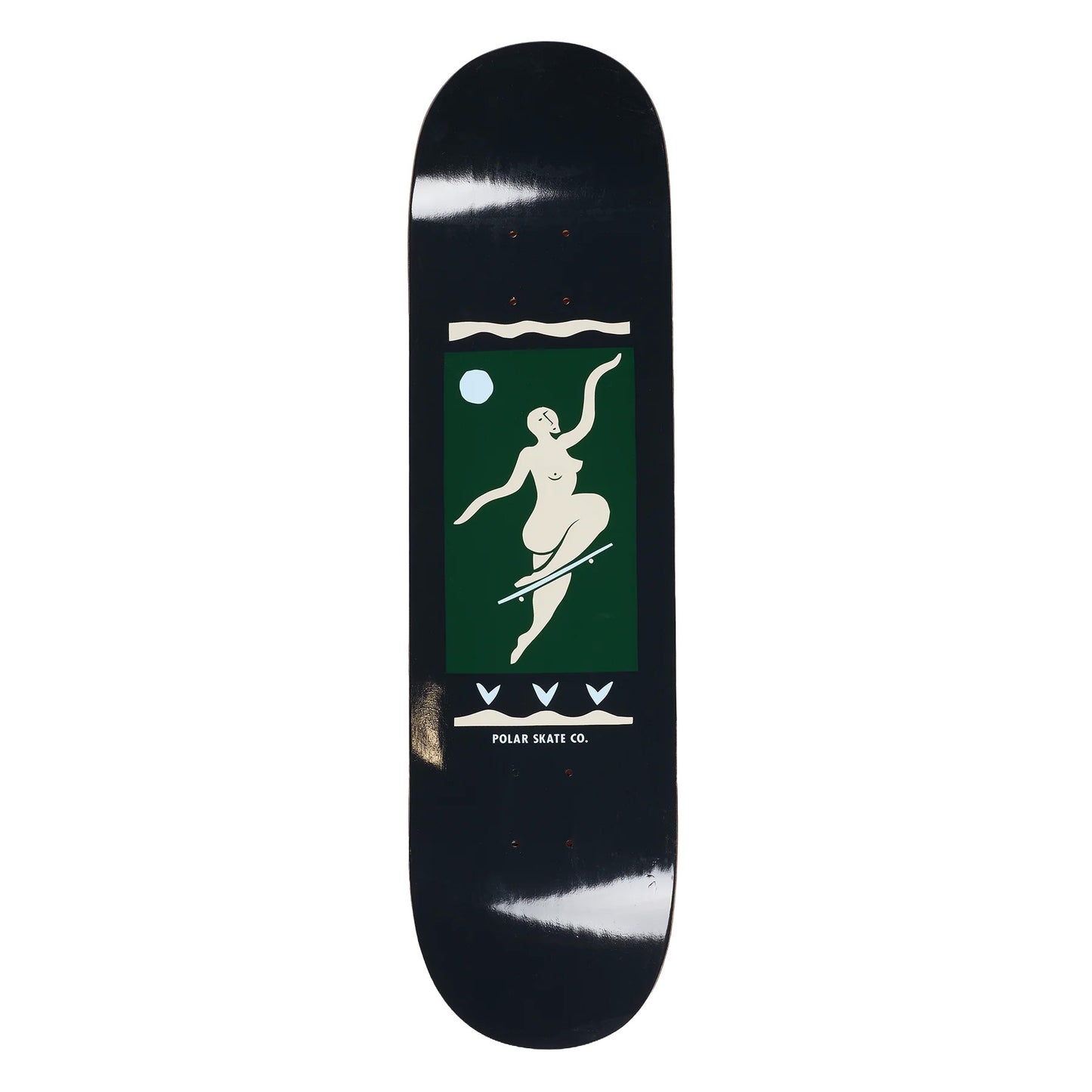 Polar - Team 'No Comply' Charcoal Deck - 8.5"