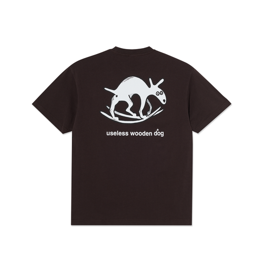 Useless Wooden Dog Tee - Chocolate