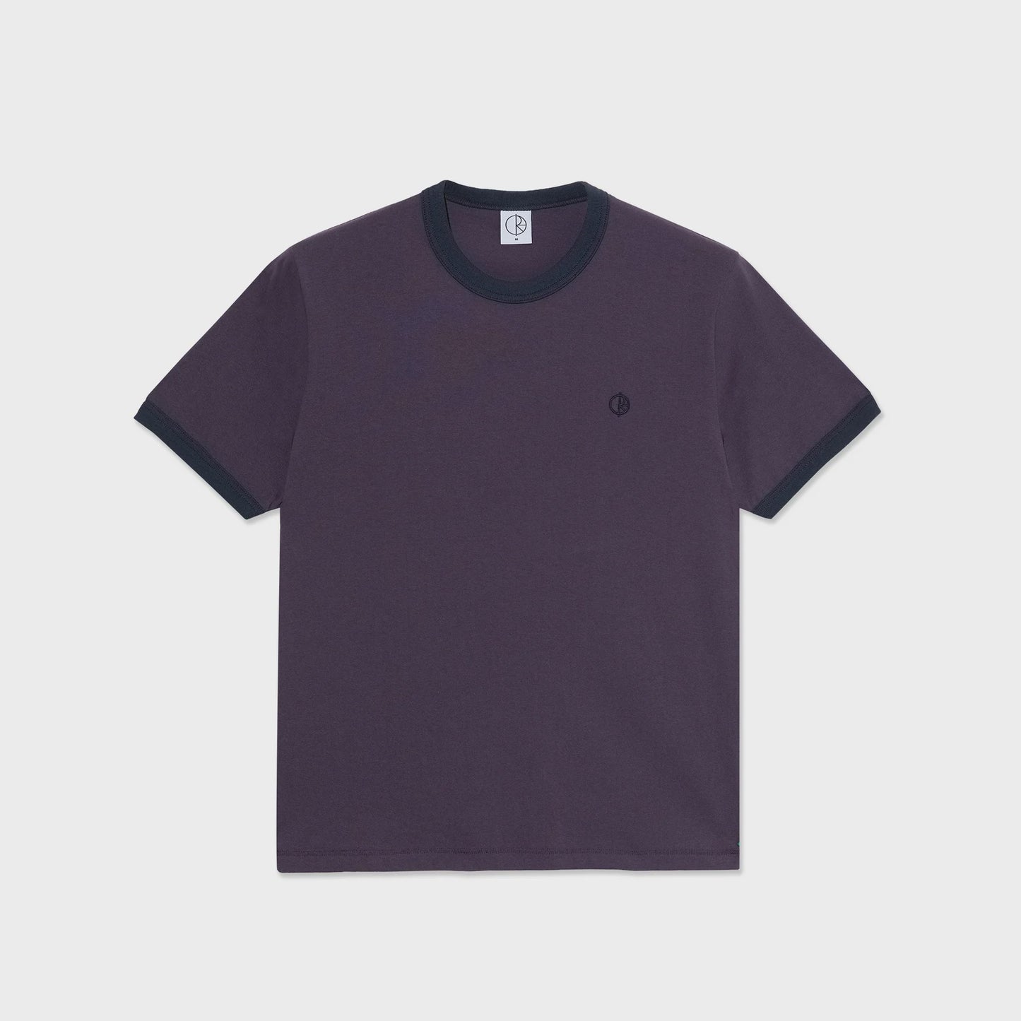 Ringer Tee - Dark Violet/Navy