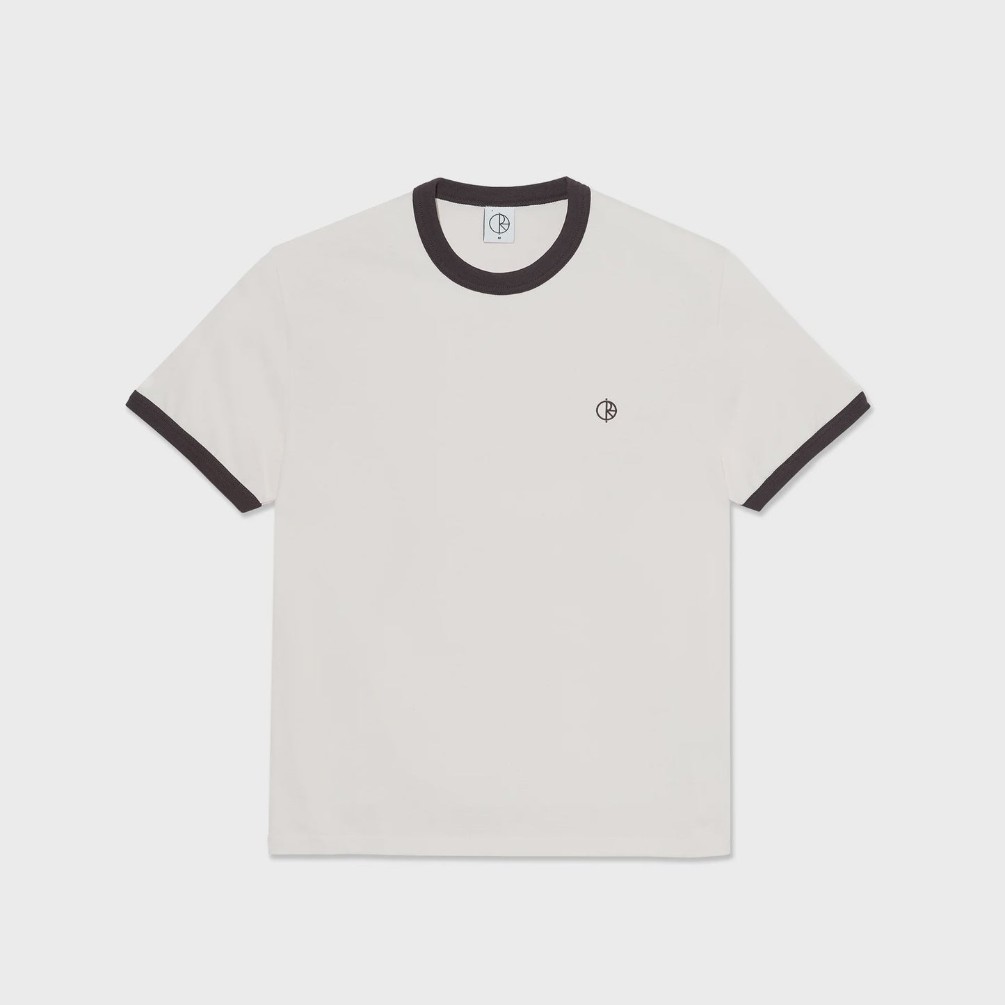 Ringer Tee - Ivory/Chocolate