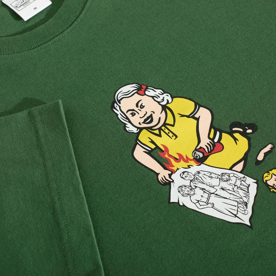 Family Affair Tee - Forest Green