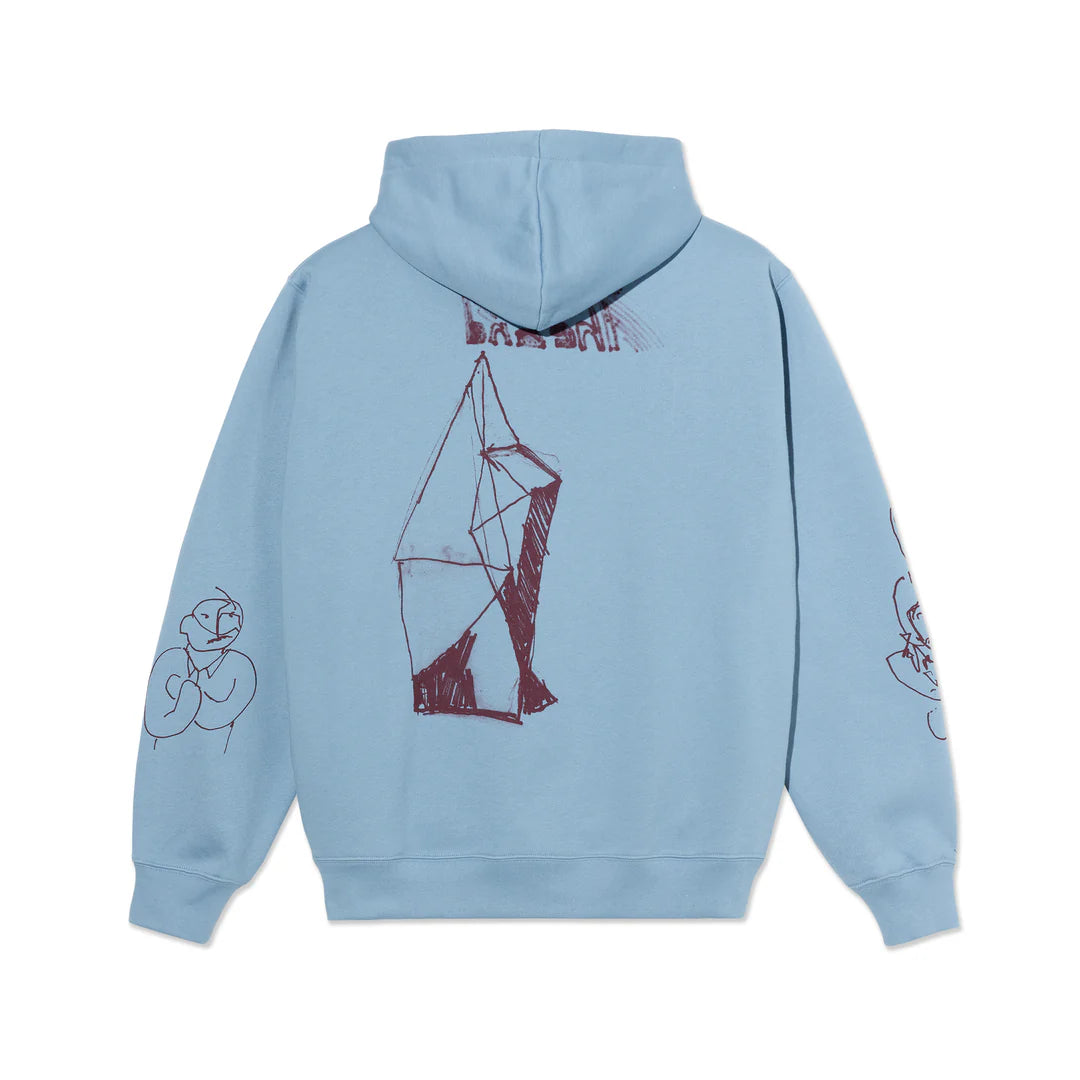 Dave Hoodie The End - Dove Blue