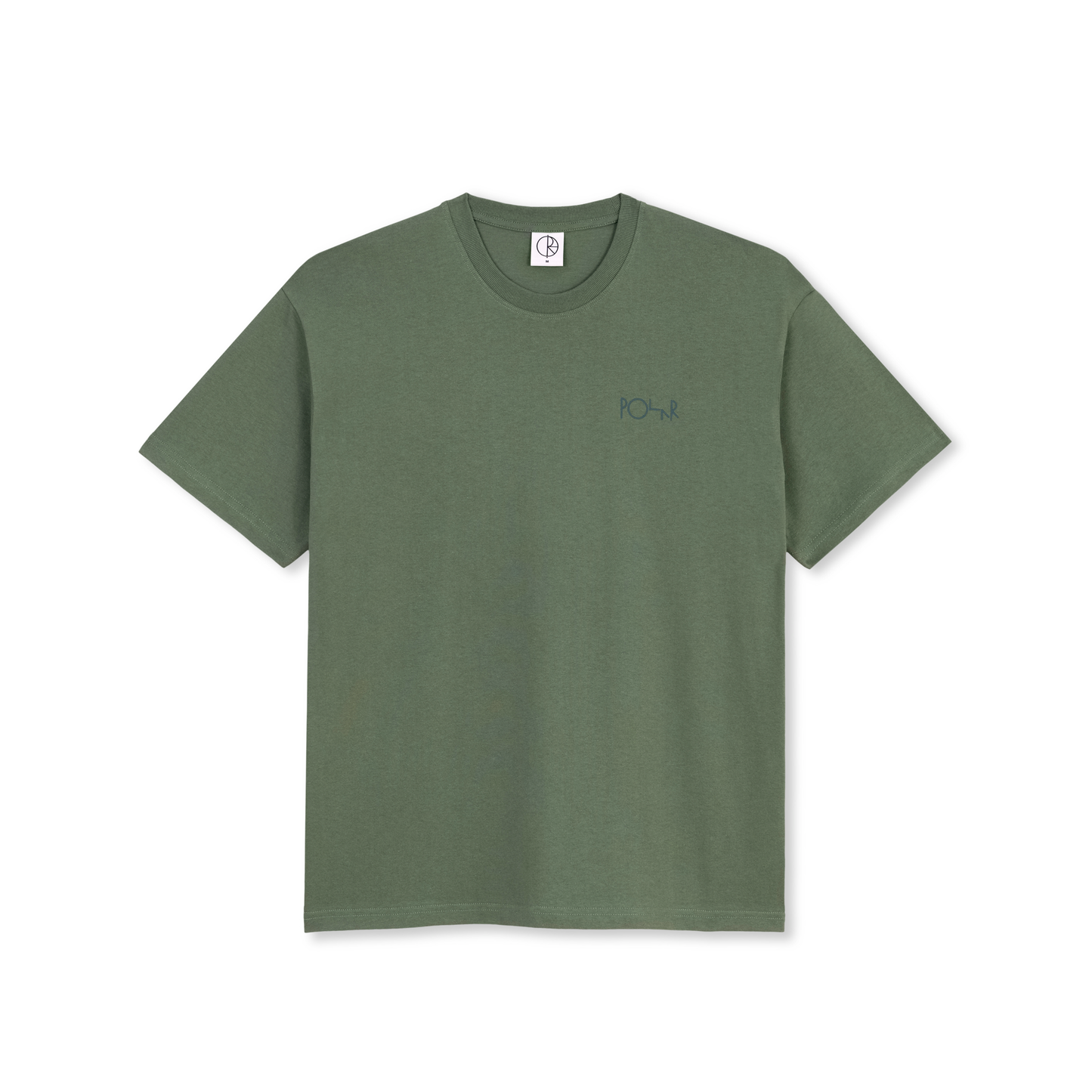 Stroke Logo Tee - Jade Green / Dark Green