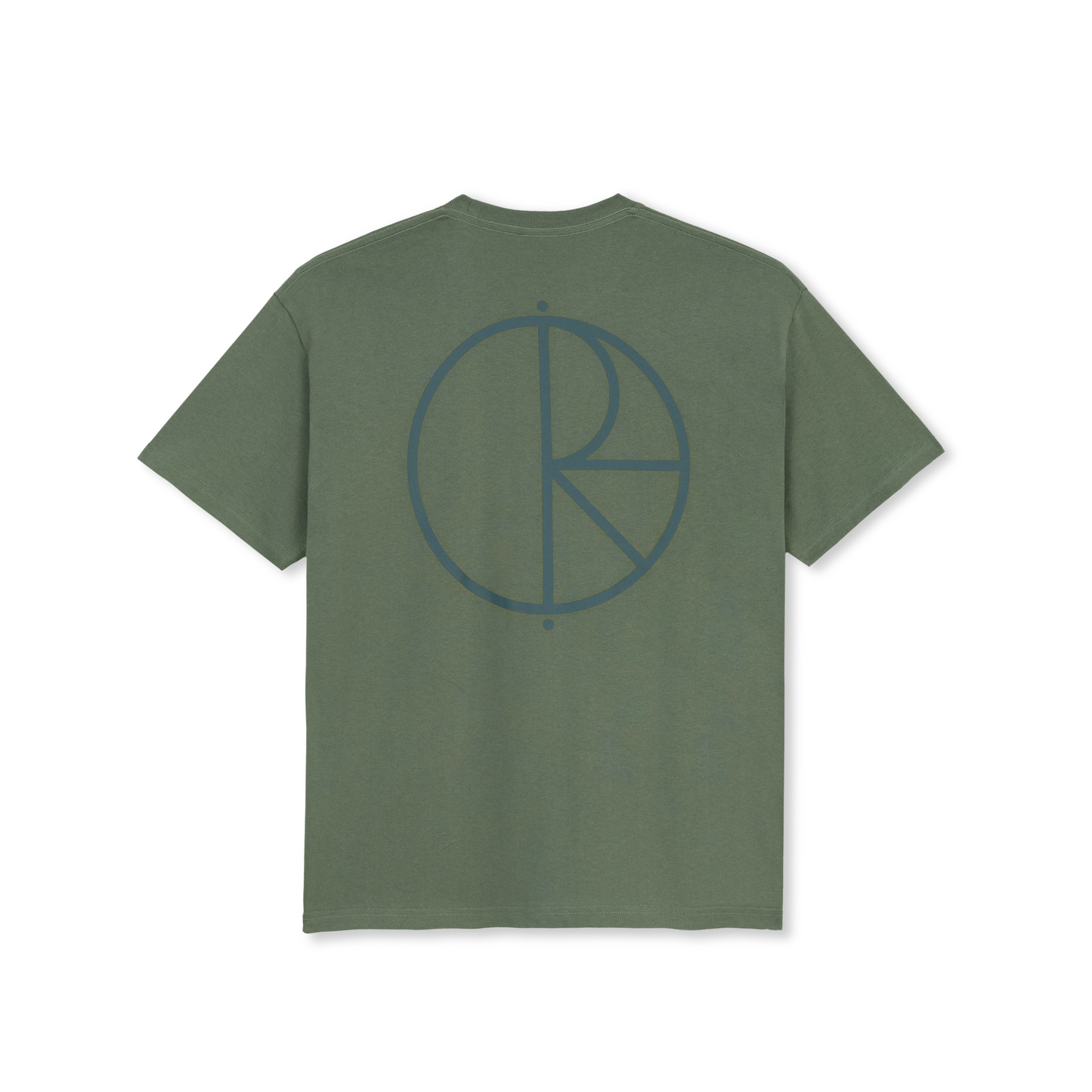 Stroke Logo Tee - Jade Green / Dark Green