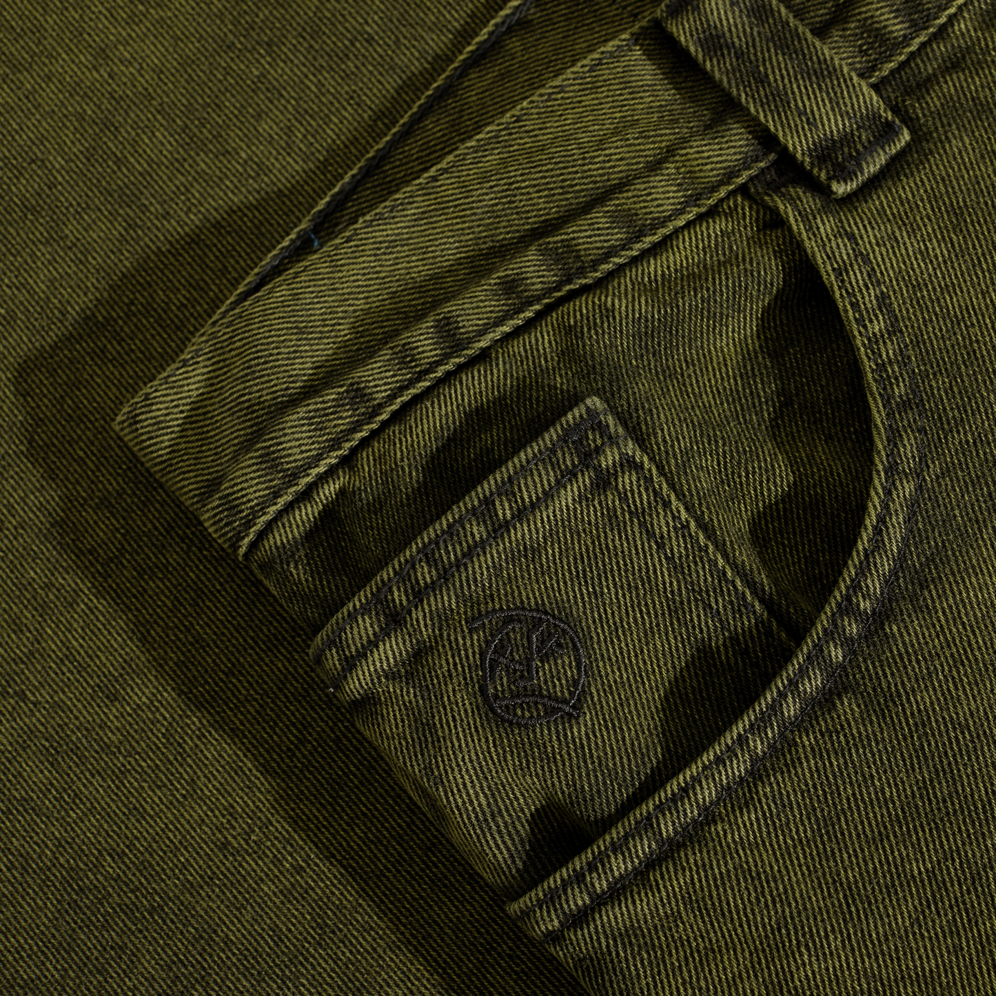 Big Boy Jeans - Green/Black