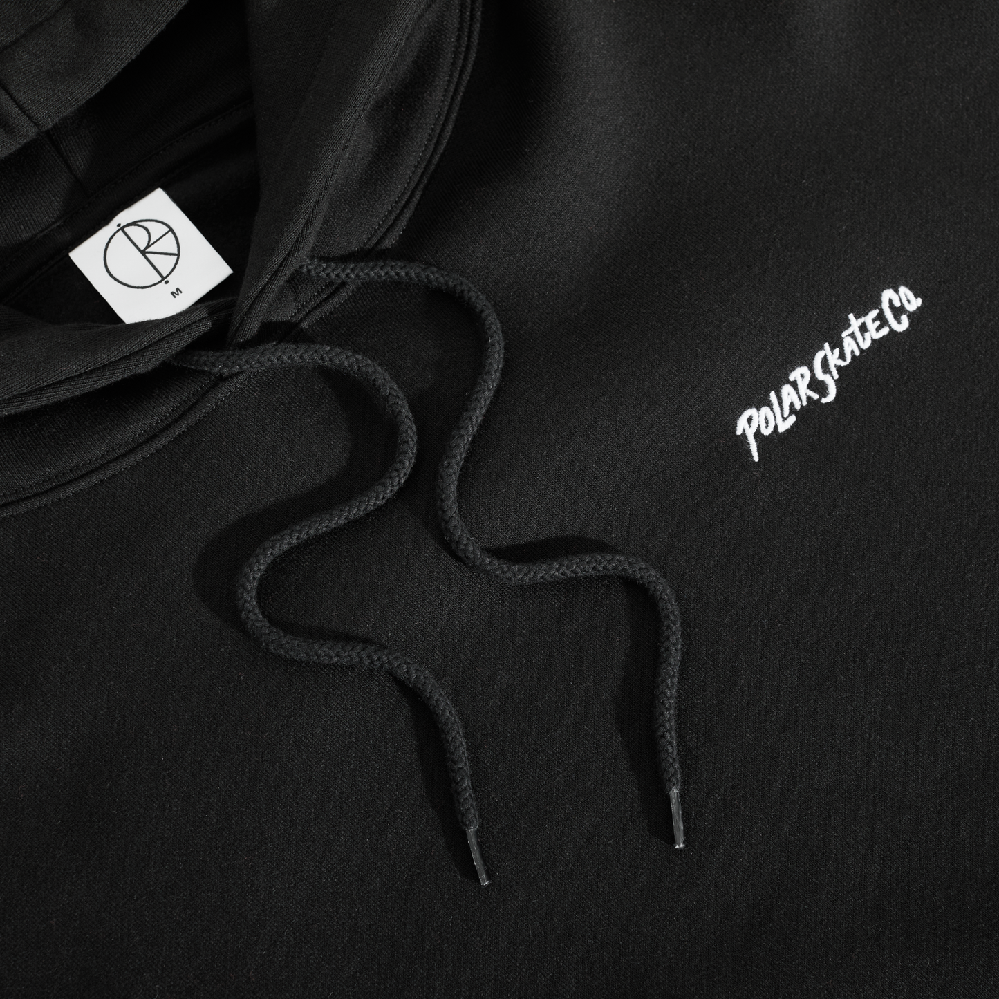 Dave Hoodie Surf Logo - Black