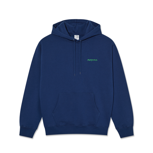 Dave Hoodie Surf Logo - Deep Royal Blue