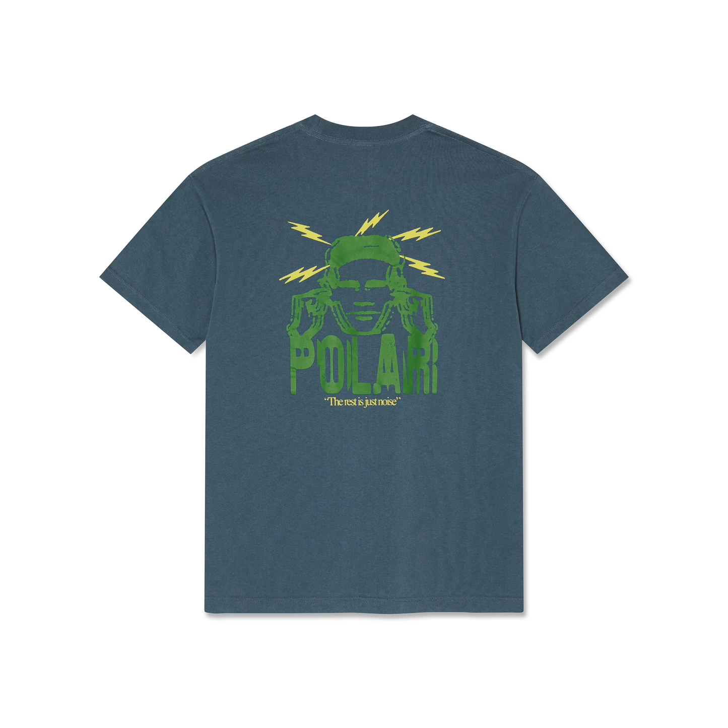 Noise Tee - Grey Blue